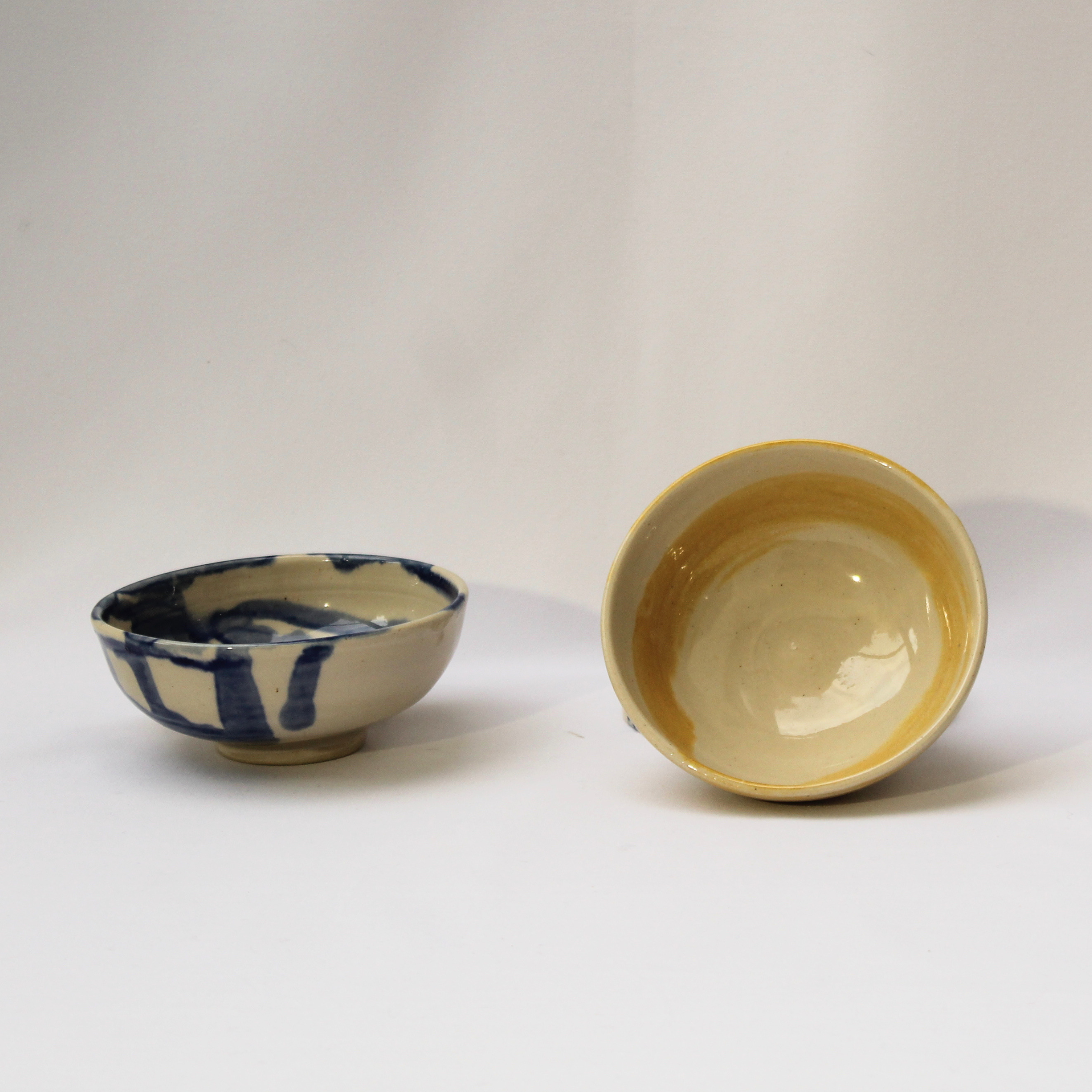 Soft Yellow Brush Bowl