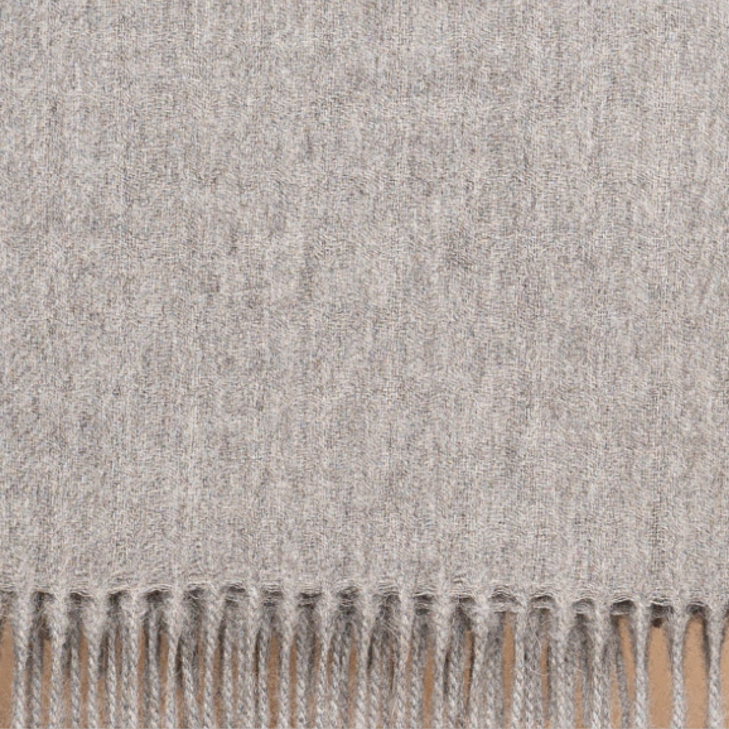 Undyed Mid Grey, Classic Throw