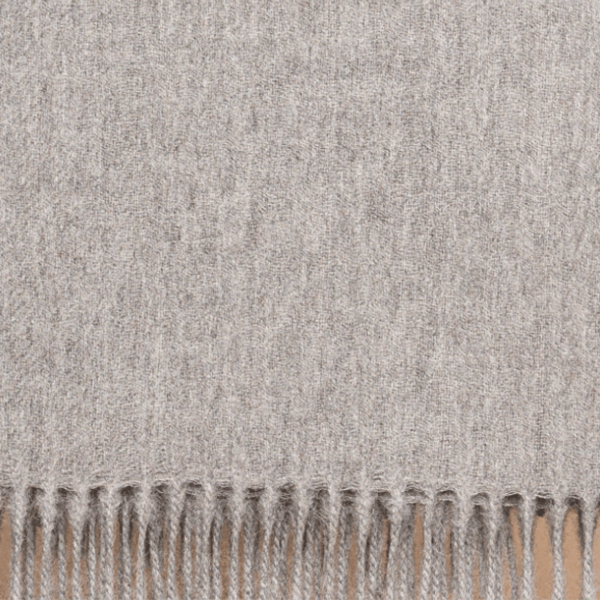 My Store Classic Undyed Mid Grey Throw