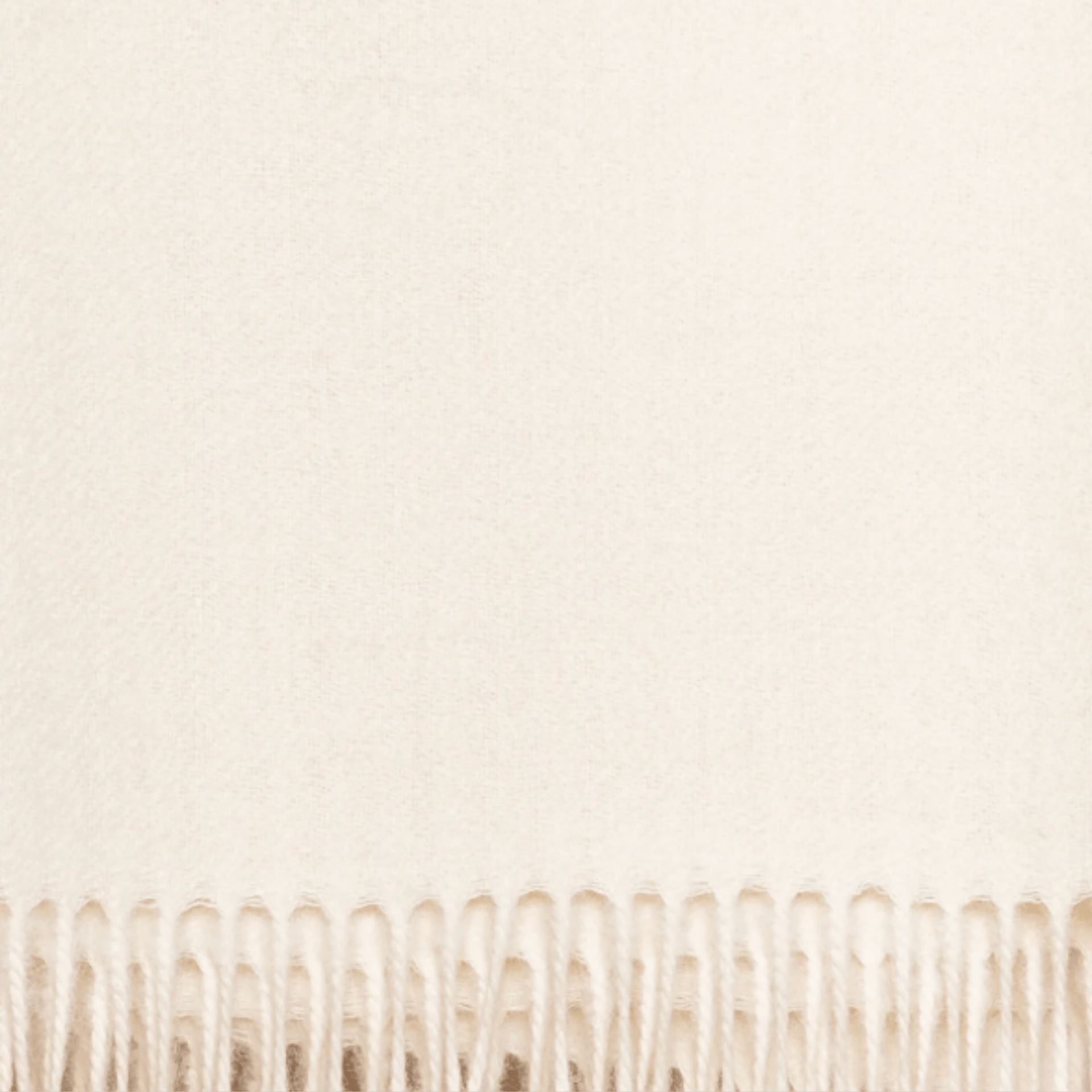 My Store Classic Undyed Porcelain Throw