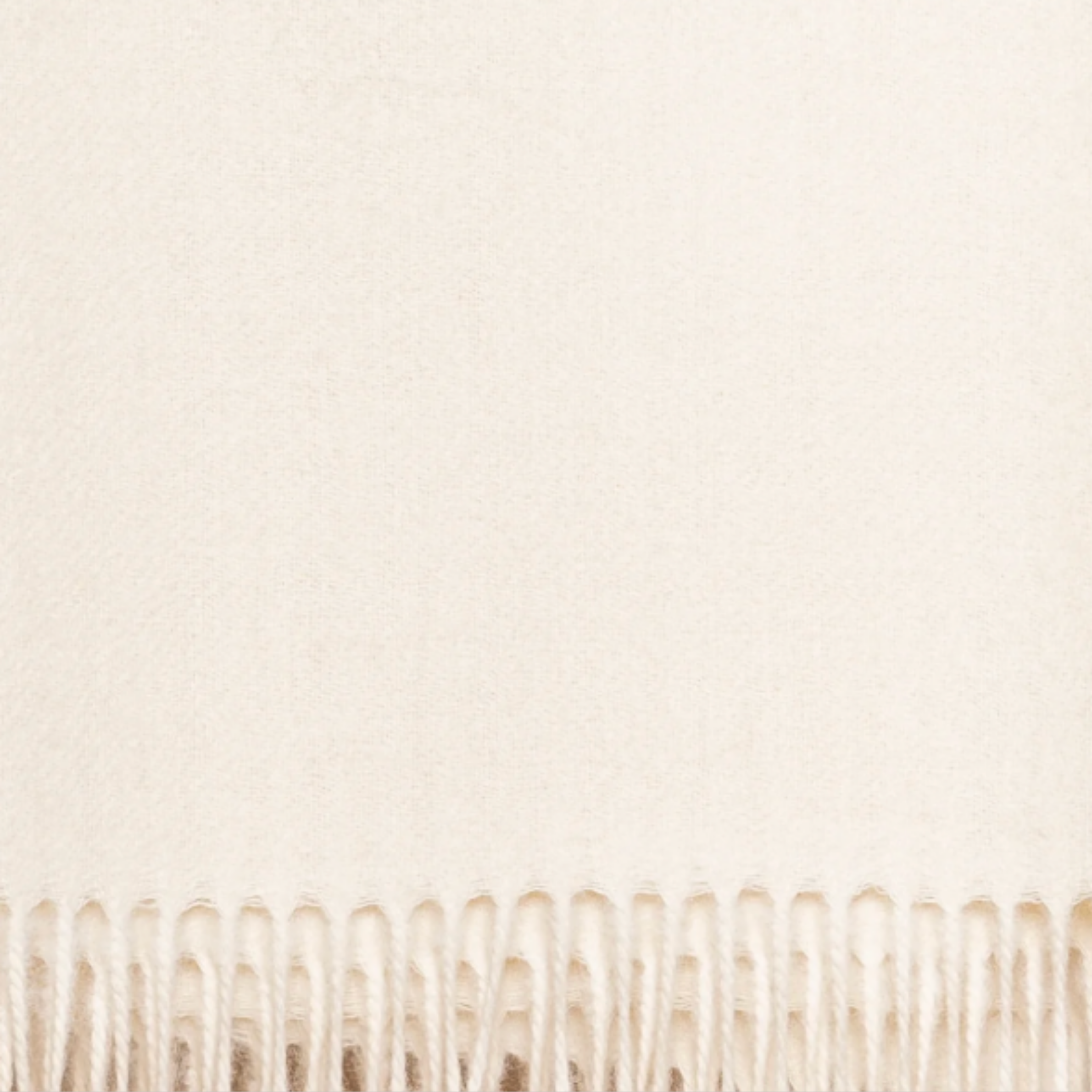 Undyed Ivory, Classic Throw