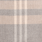 My Store Plaid, Mid Grey Undyed