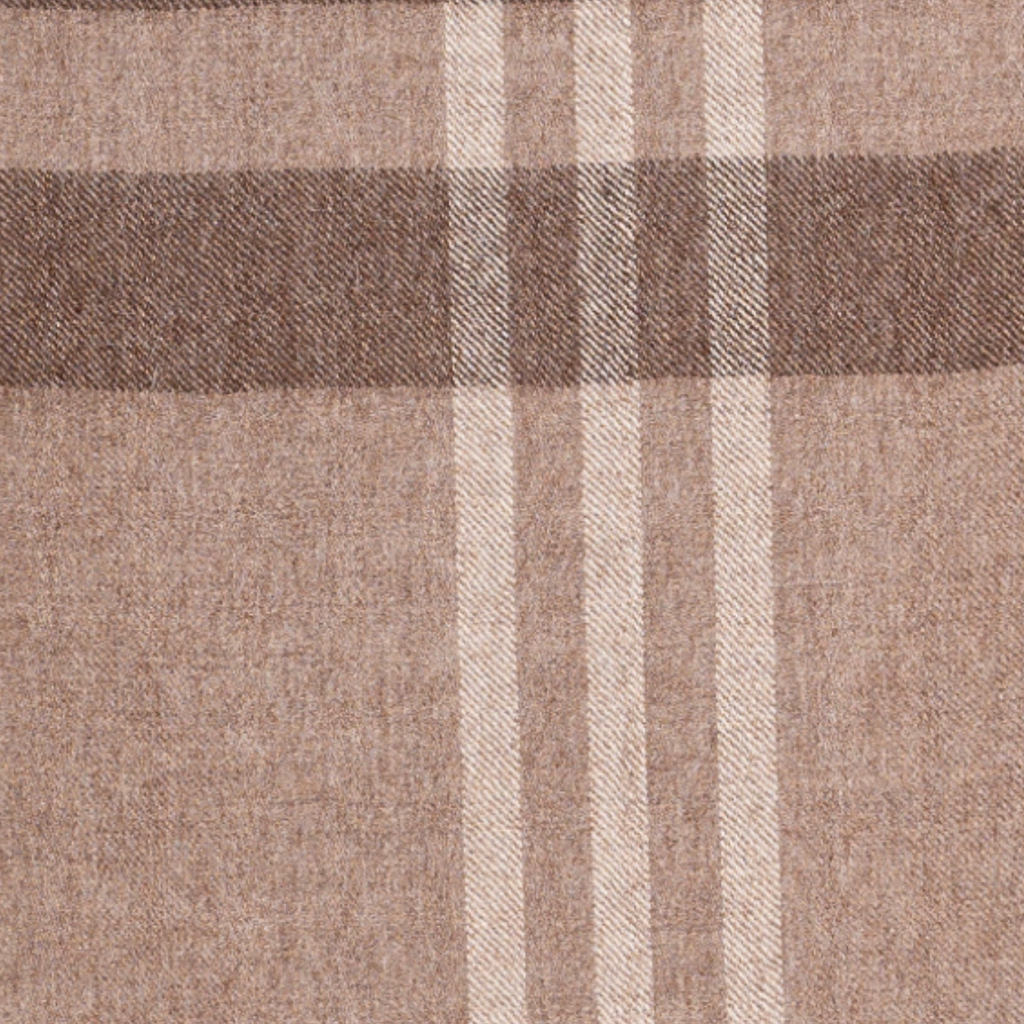 Plaid, Brown Undyed