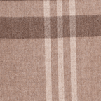 My Store Plaid, Chocolate Undyed yarn