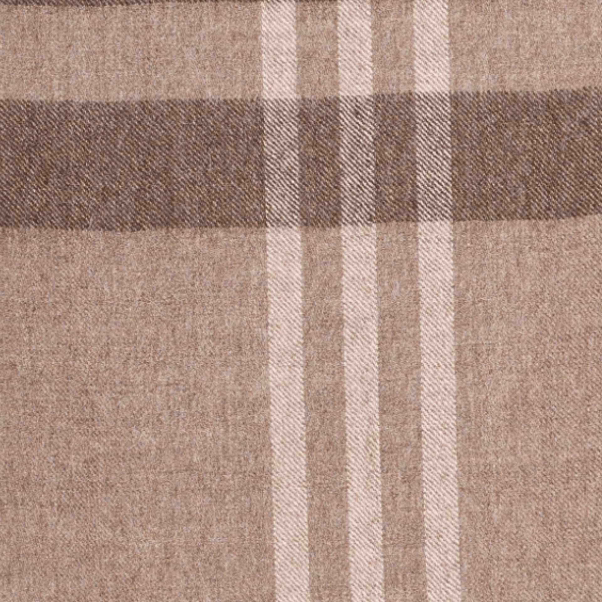 My Store Plaid, Chocolate Undyed yarn
