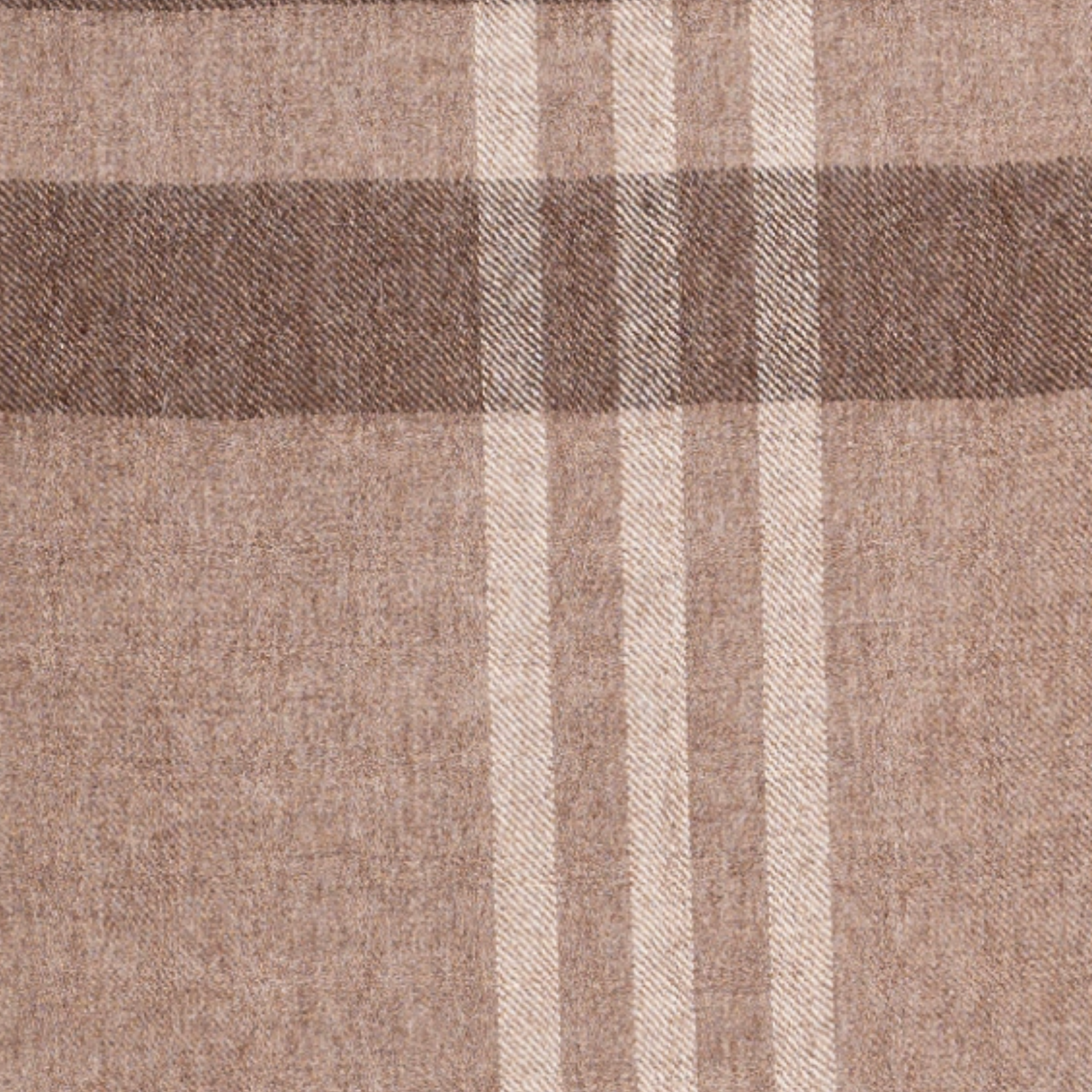 Plaid, Brown Undyed