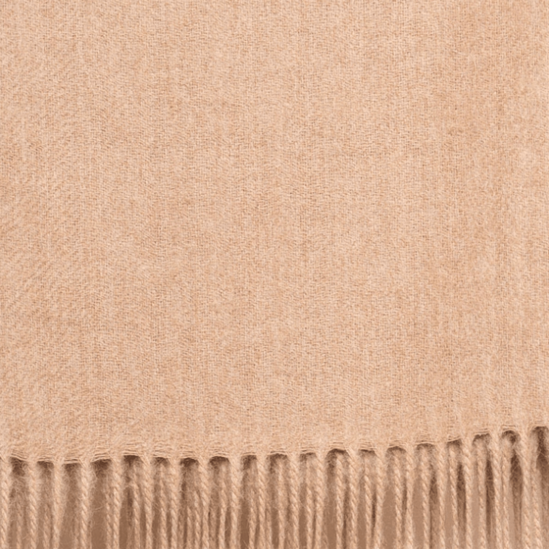 My Store Classic Undyed Light Cinnamon Throw