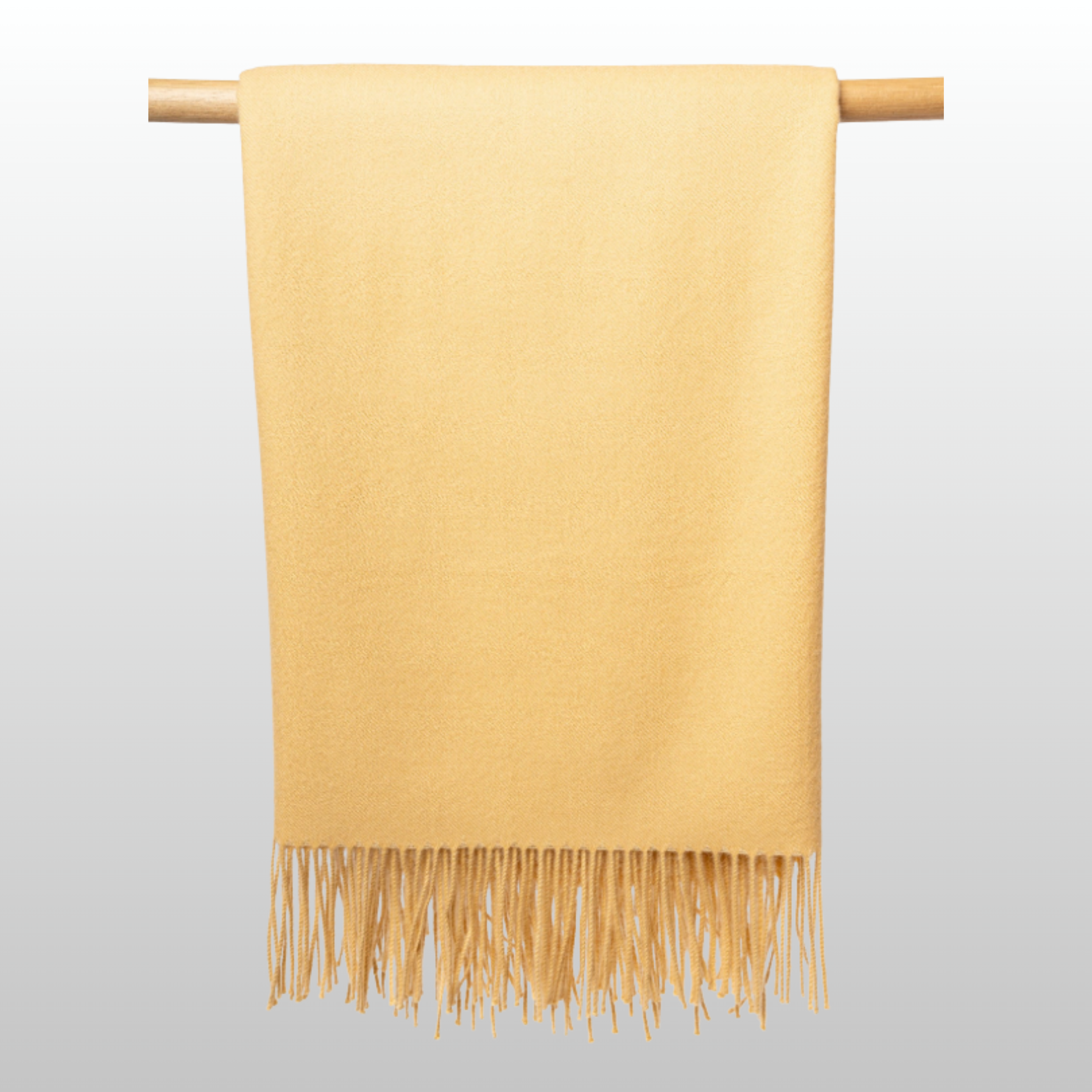 Solace Throw Honey Yellow