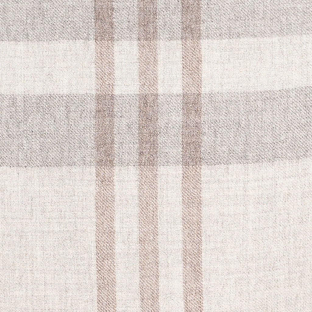 Plaid, Light Grey Undyed