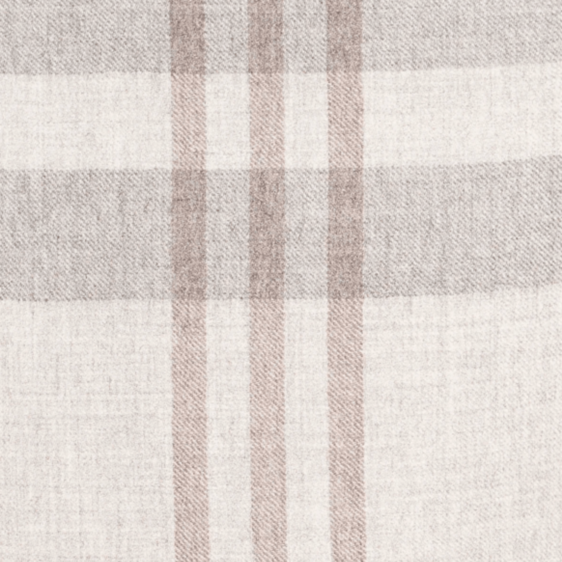 My Store Plaid, Silver Grey Undyed