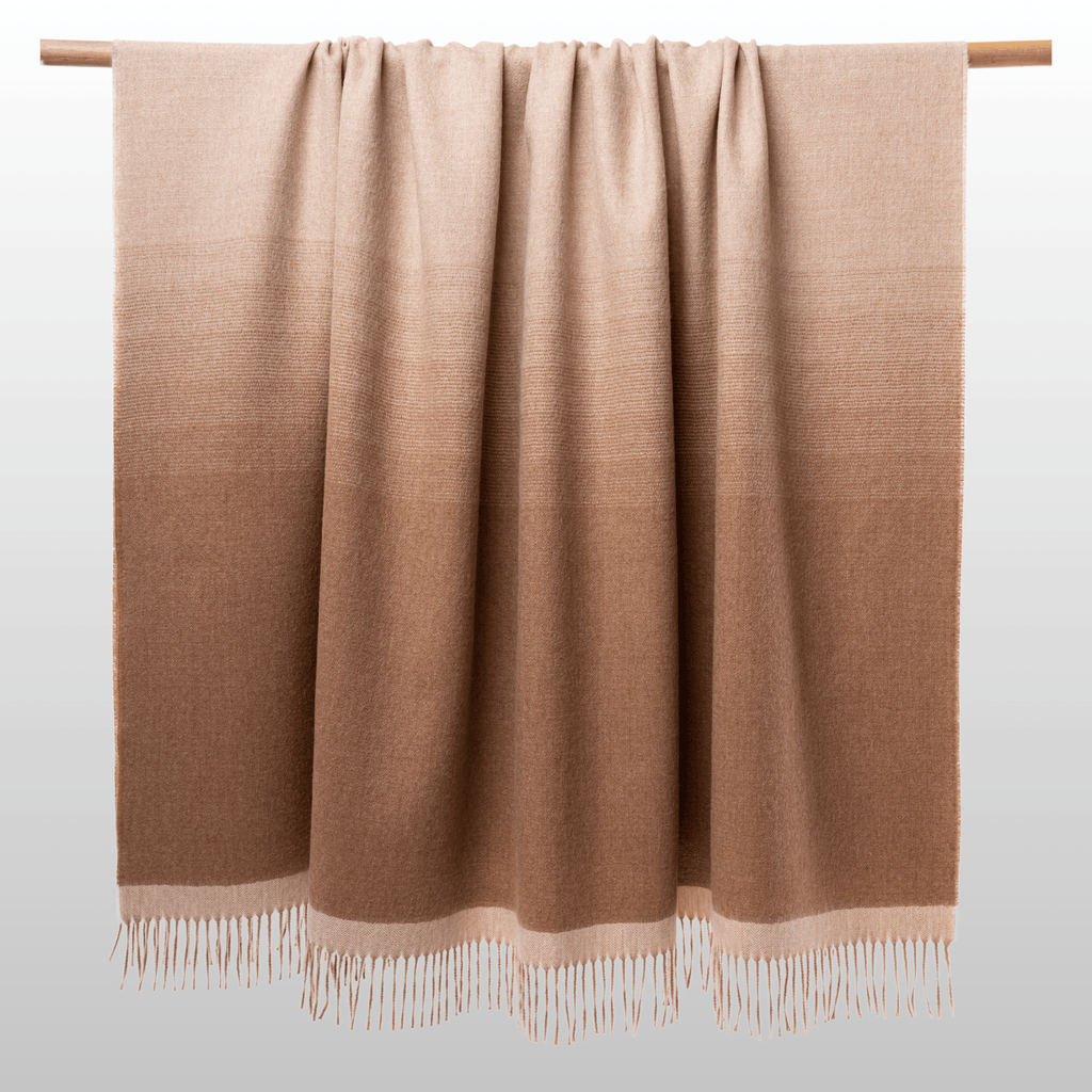 My Store Matiz Throw Tan + Sand Ombré