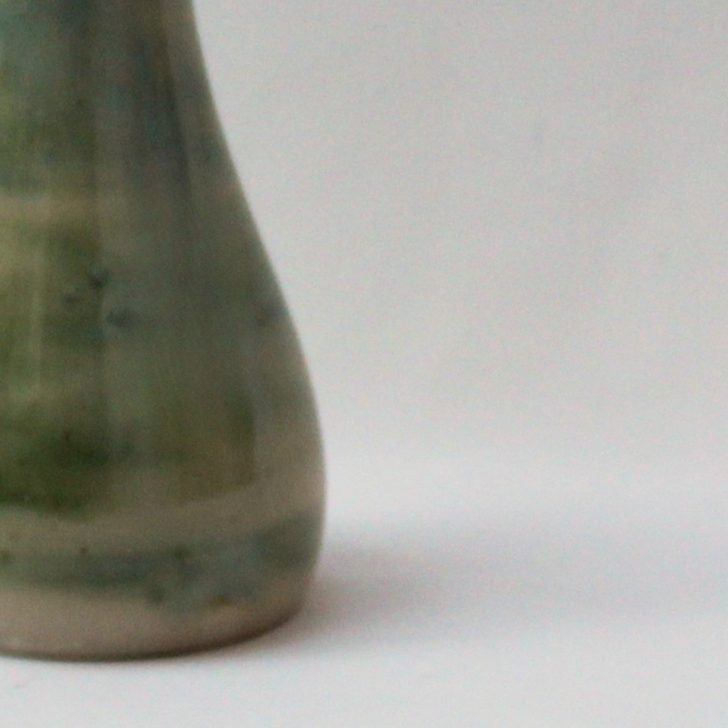 Green Forest Brush little Vase