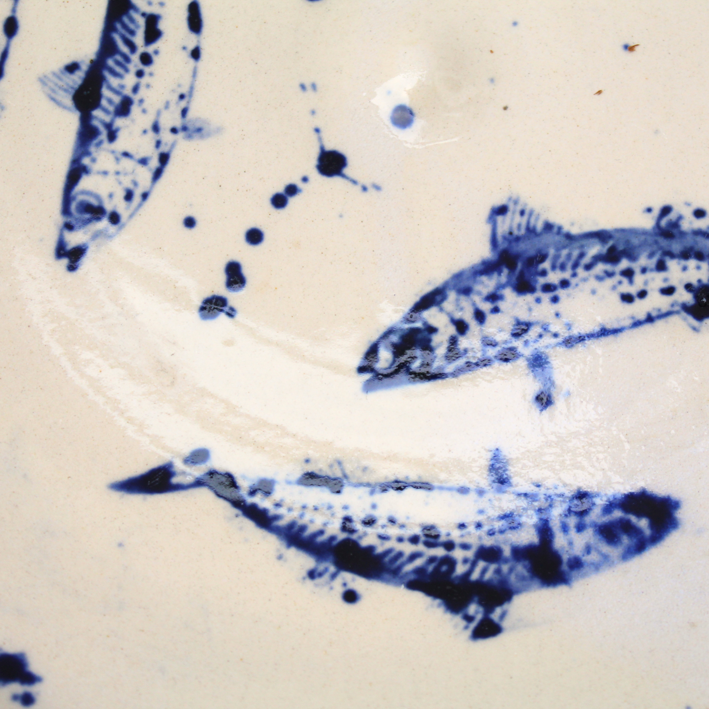 Blue Salt Tide Dinner Plate Set