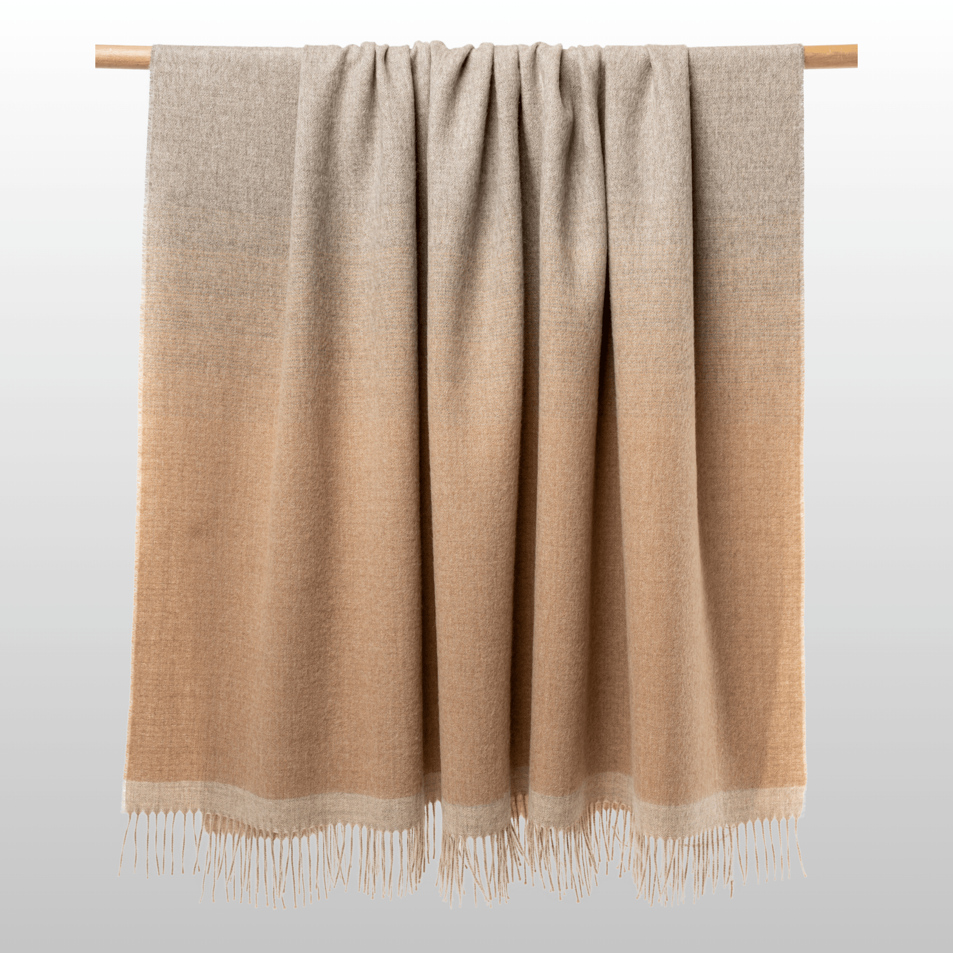 My Store Matiz Throw Sandstone & Beige Sand Ombré