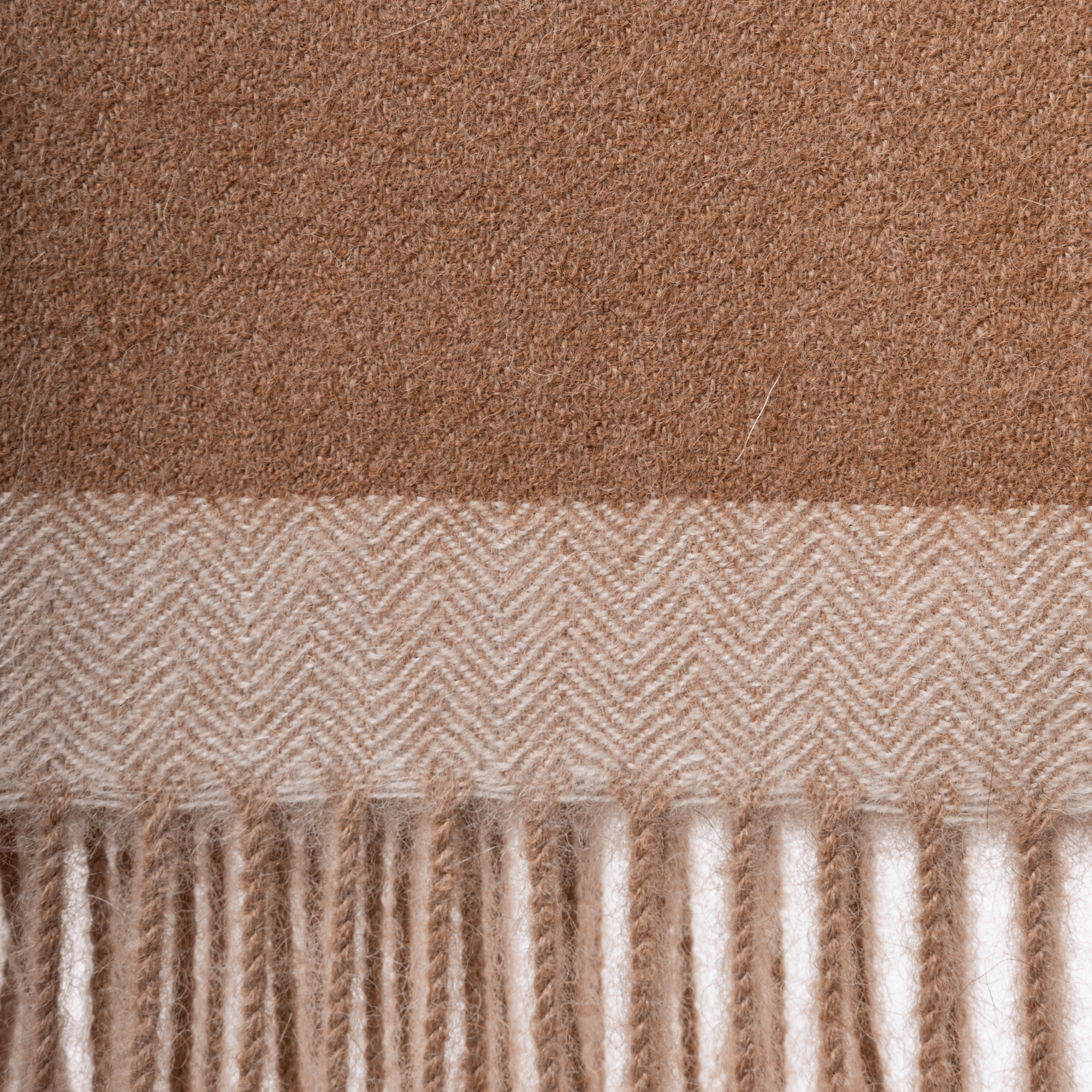 Matiz Throw Tan + Sand Ombré