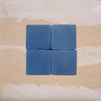 My Store Mediterranean Blue Matte Tile 13 cm