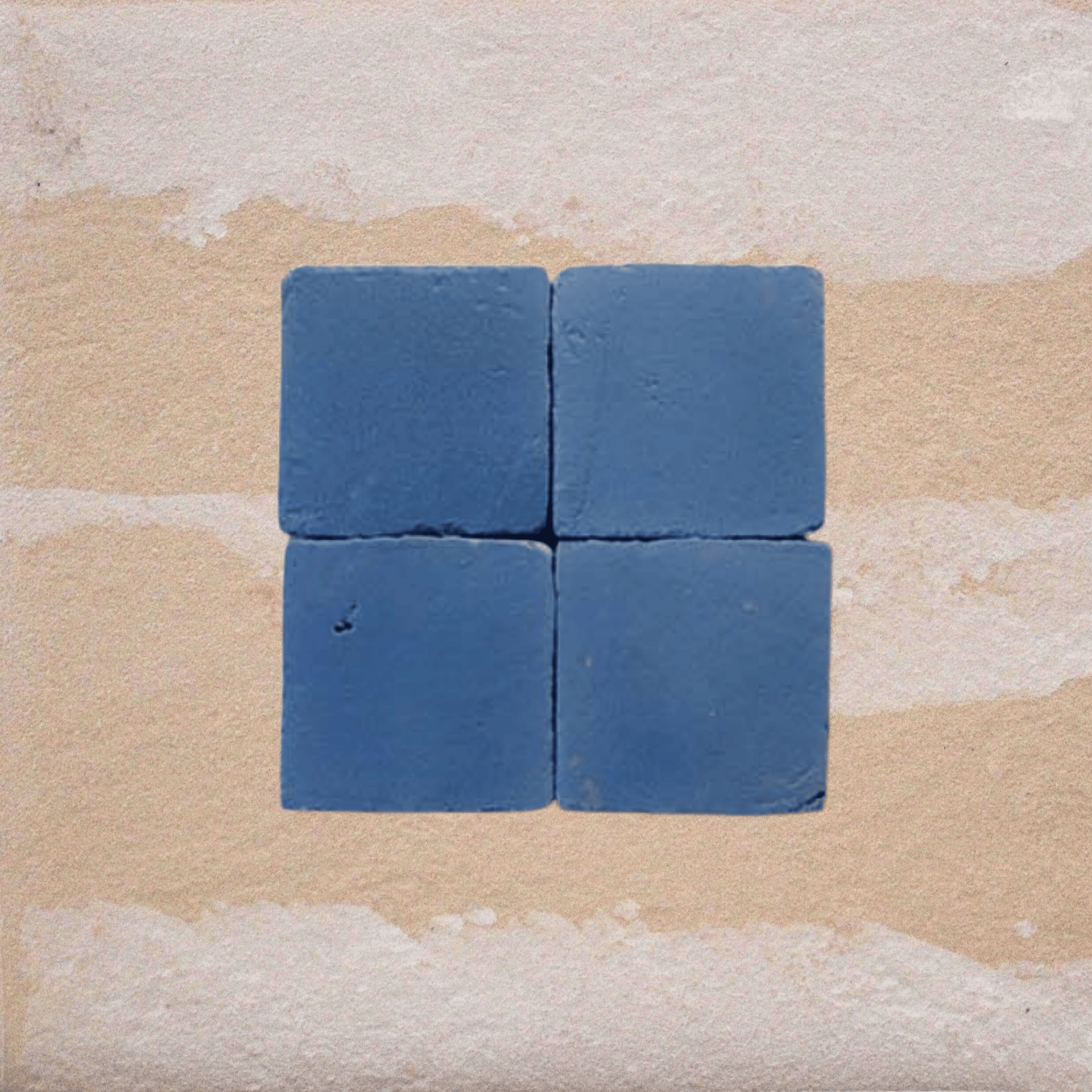 My Store Mediterranean Blue Matte Tile 13 cm