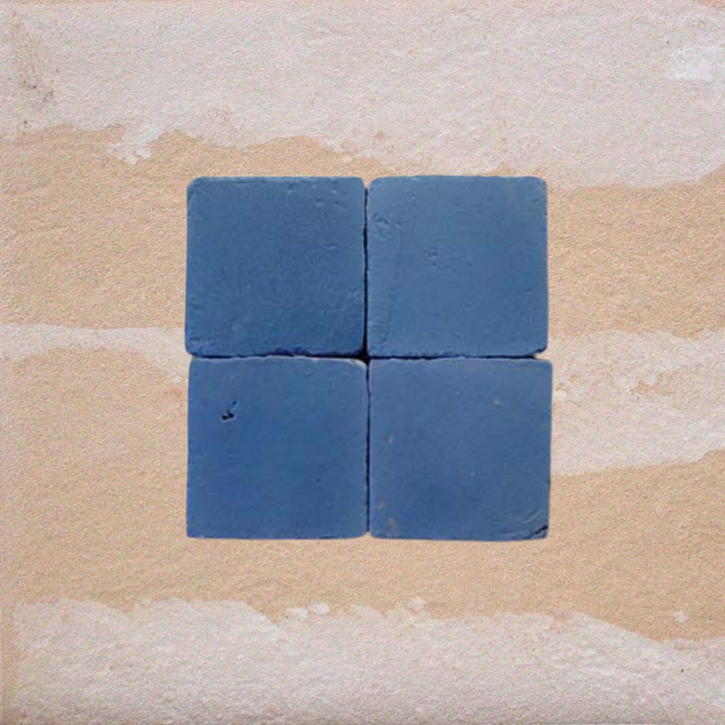 Mediterranean Blue Matte Tile 13 cm