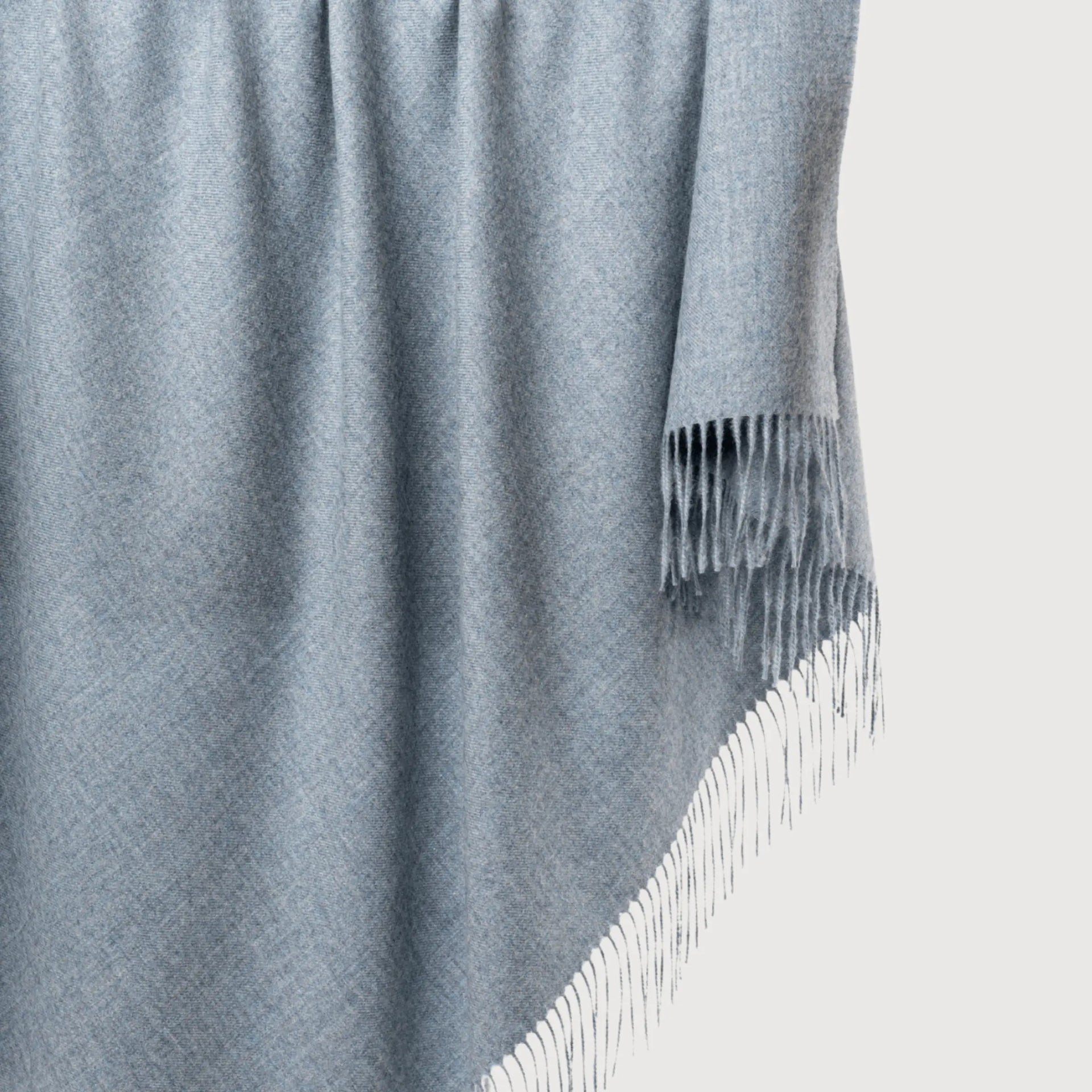 Solace Throw • Light Denim