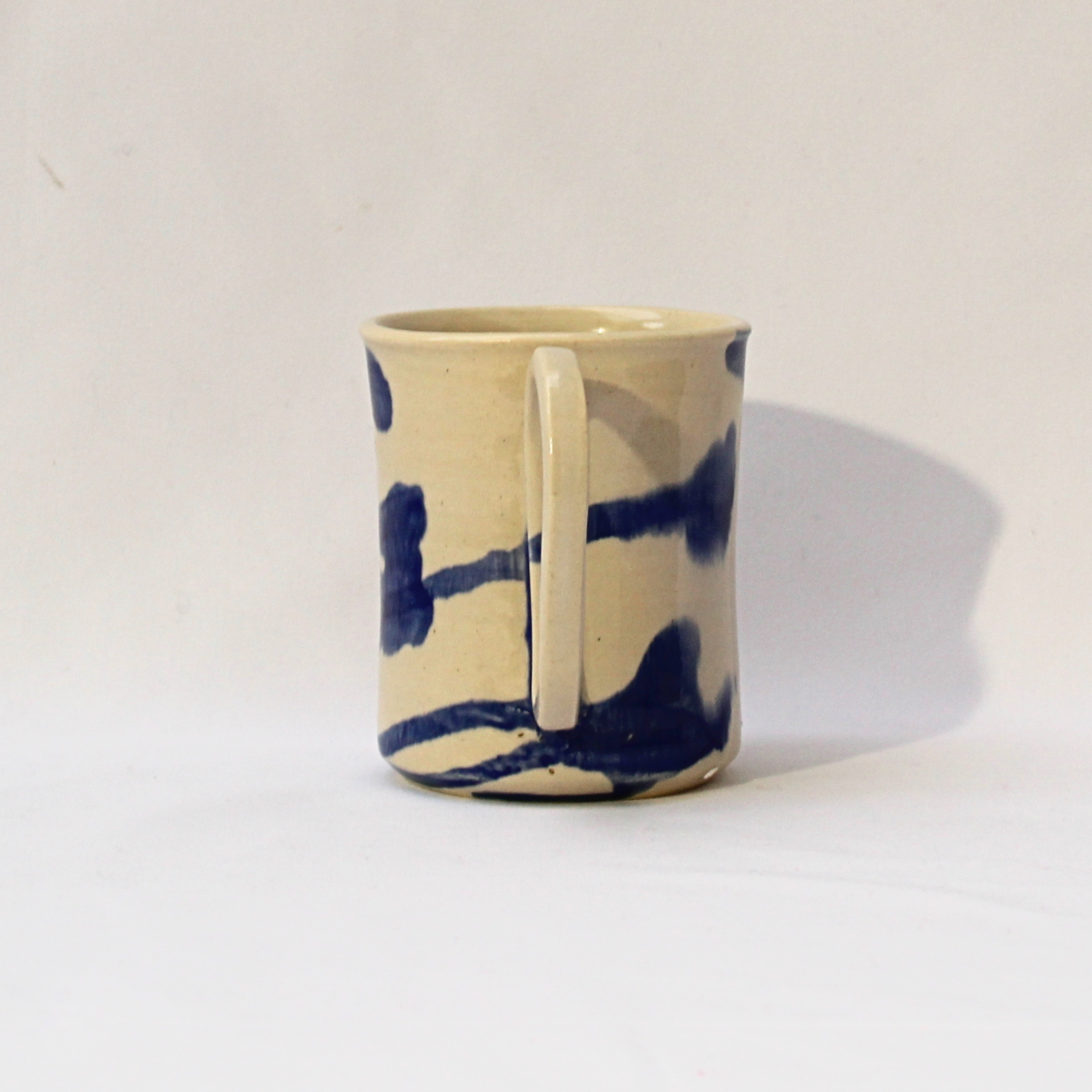Blue Brush Mug