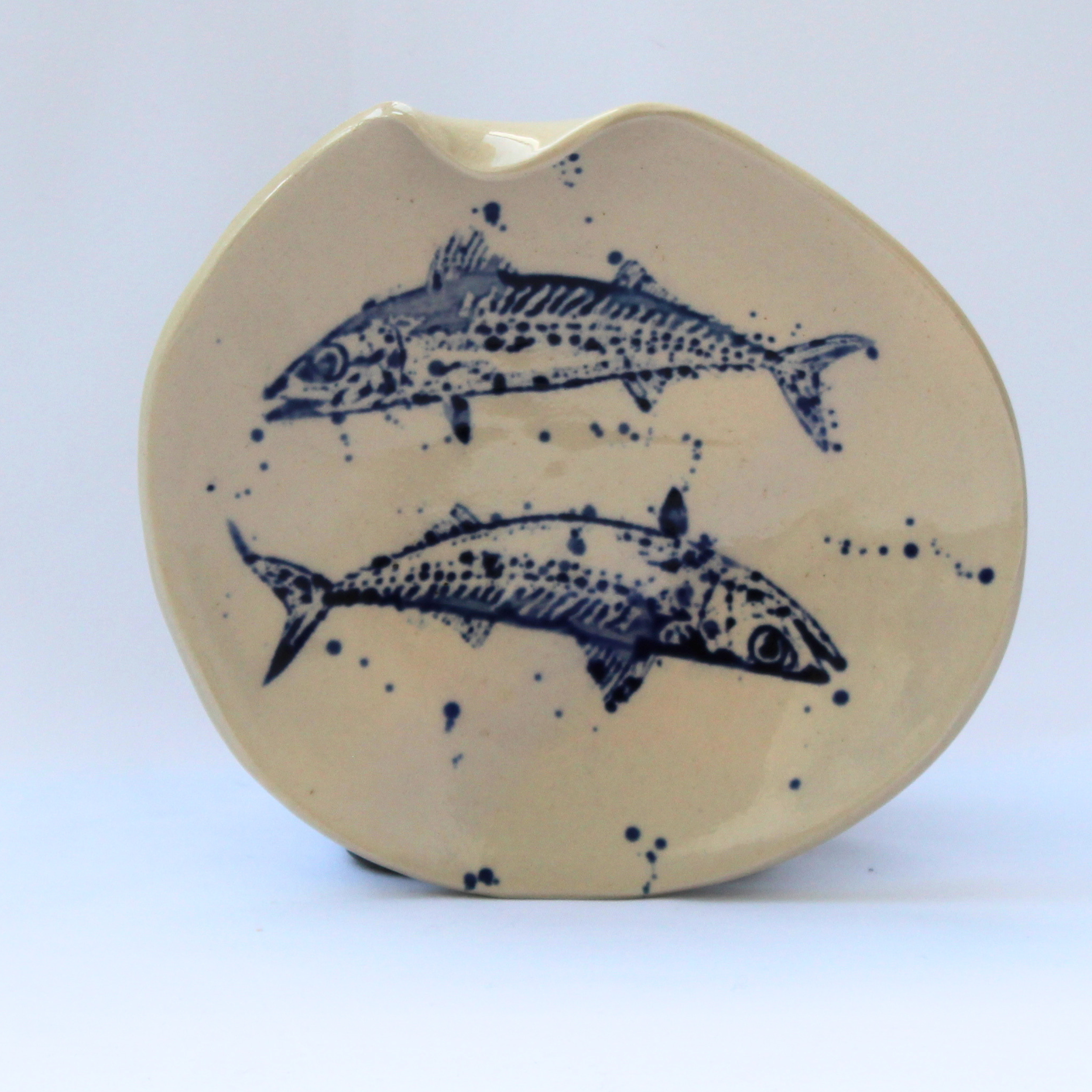 Blue Organic Duo Tide Dinner Plate Set