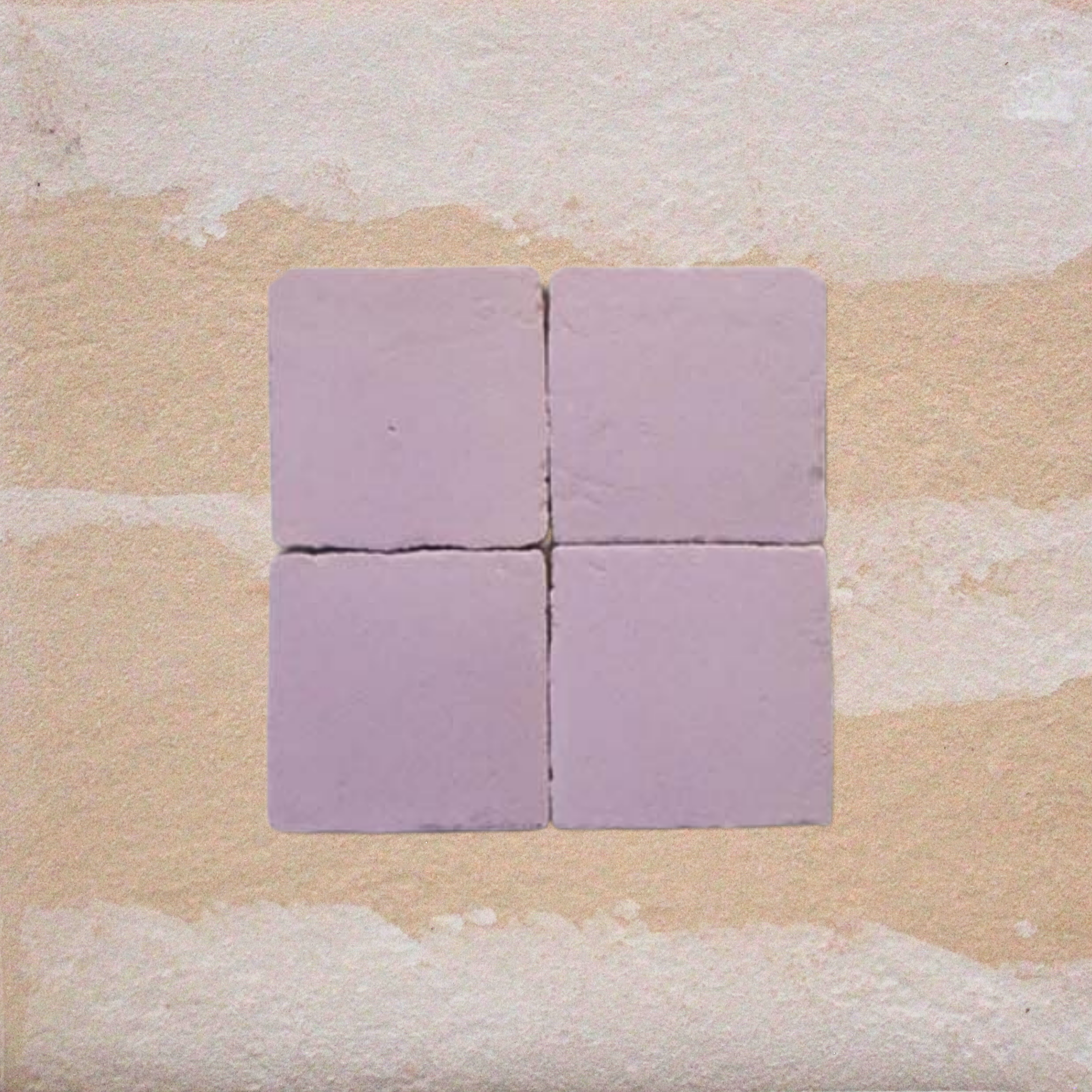 Dusty Lilac Matte Tile 13 cm