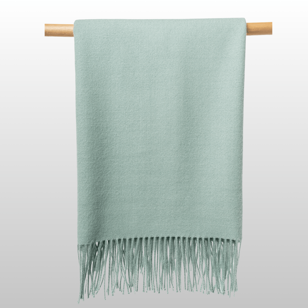 My Store Solace Throw Duck Egg Green