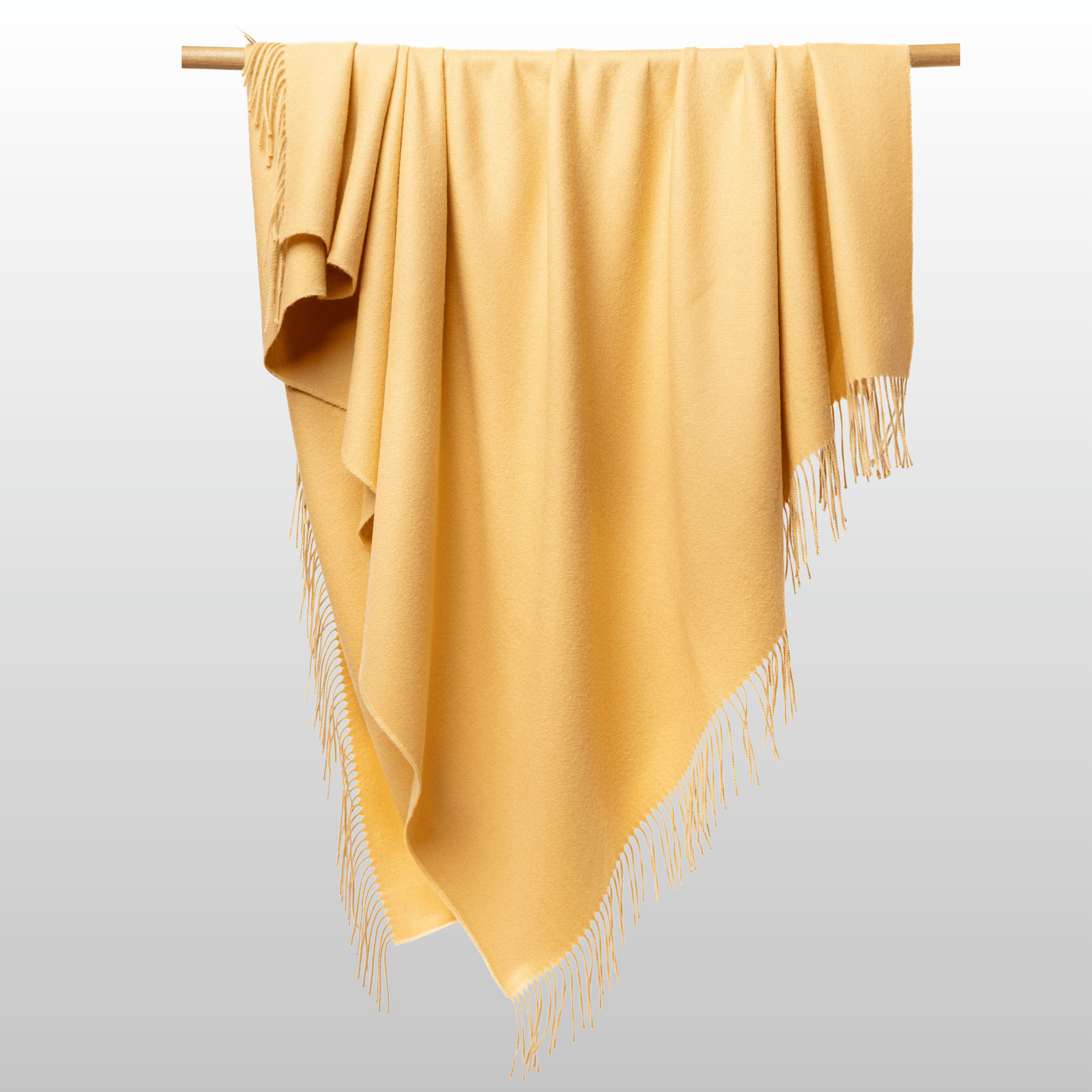 Solace Throw Honey Yellow