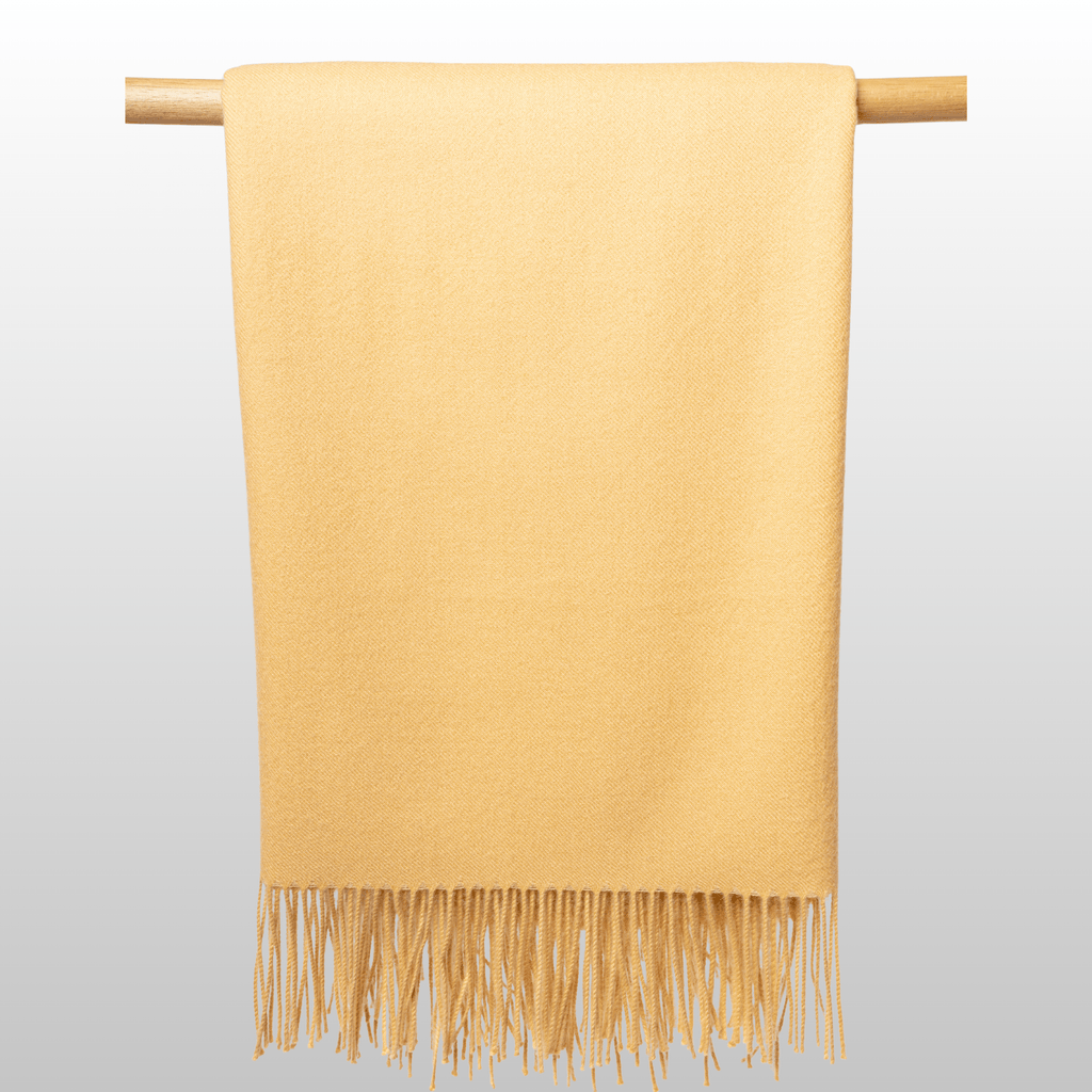 My Store Solace Throw Honey Yellow