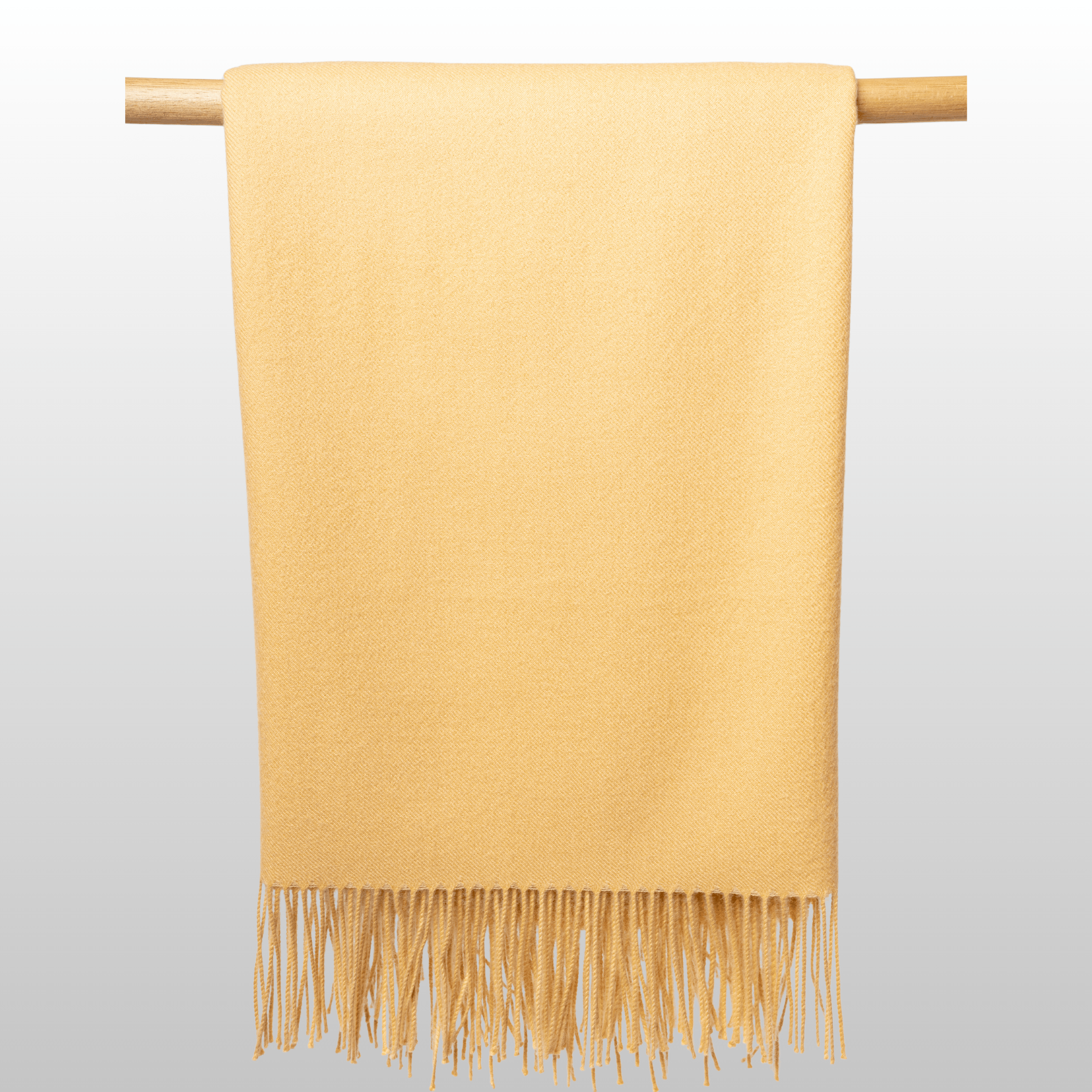 Solace Throw Honey Yellow