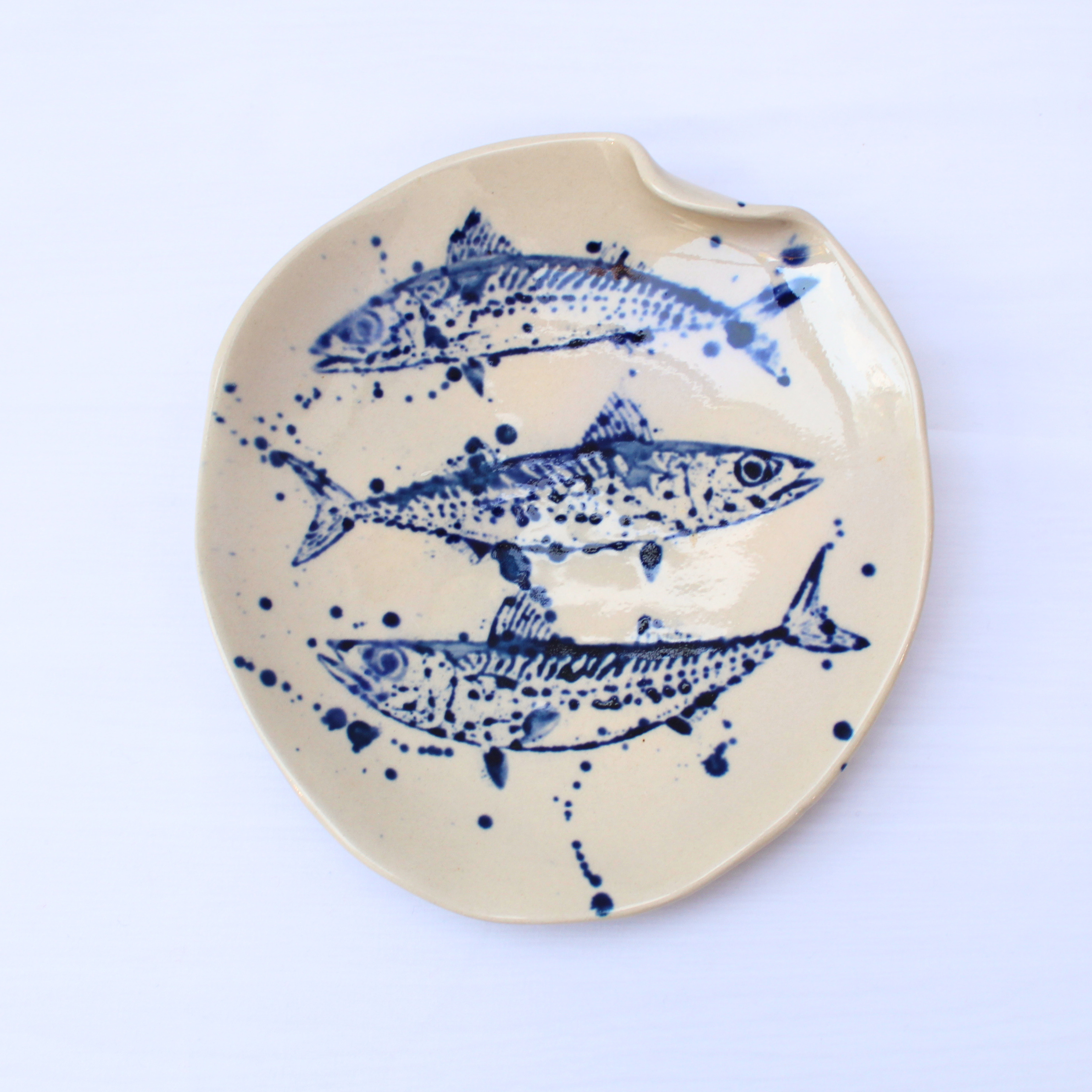 Blue Organic 03 Tide Dinner Plate Set