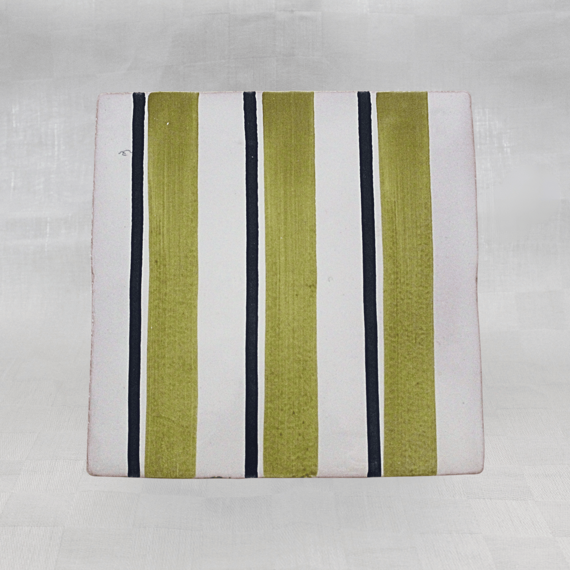 My Store Green Pinstripe Brushstroke Light 15 cm