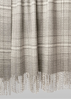 ayni throw blanket alpaca in mid grey colour
