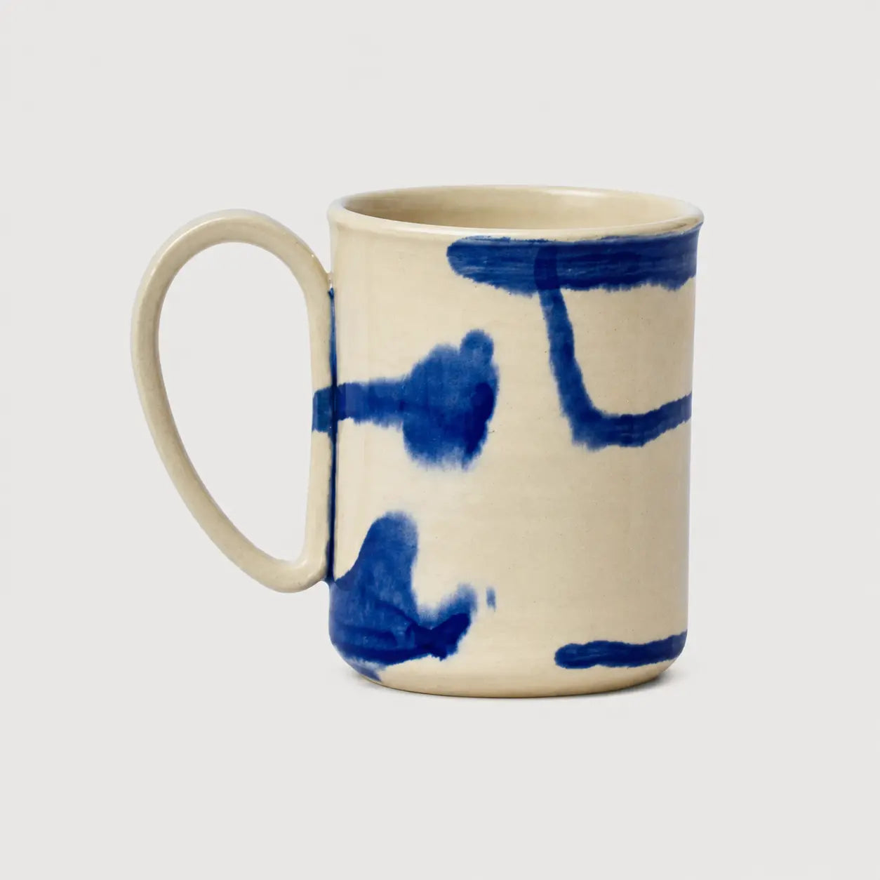 My Store Blue Brush Mug (11cm)