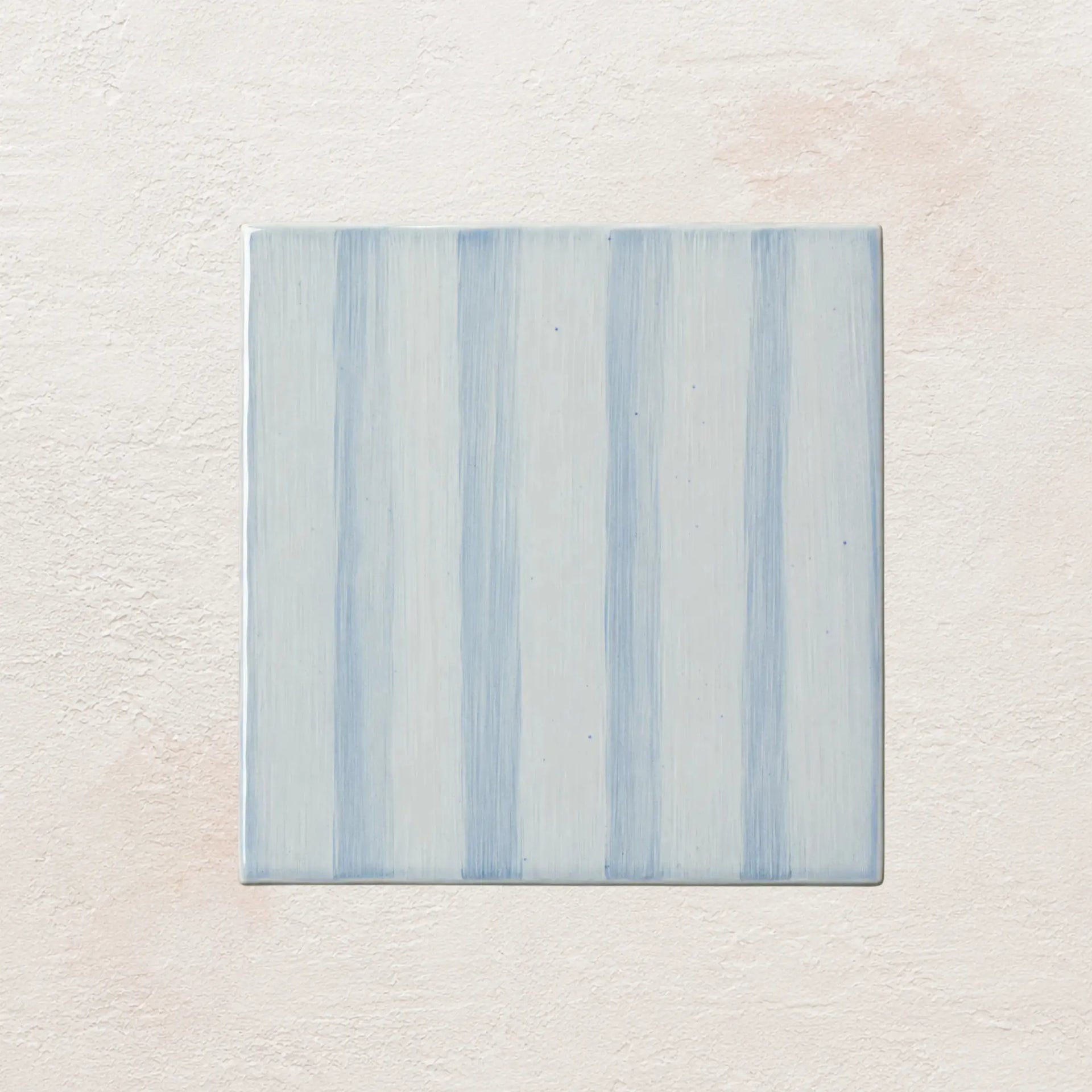Blue Haze Brushstroke • Gloss Tile