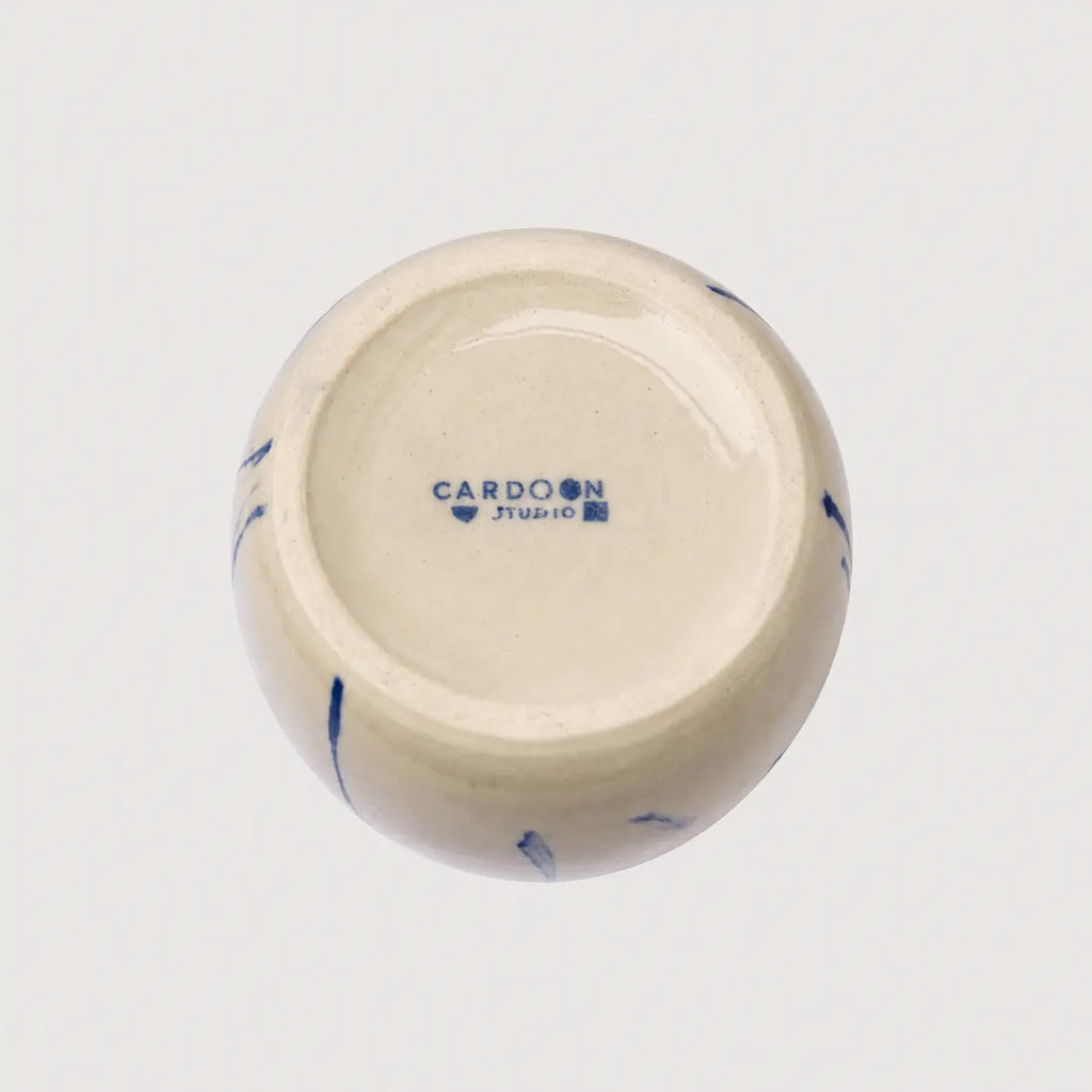 My Store Blue Ink little vase (17 x 8 cm)
