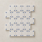 Blue Rose • Gloss Tile