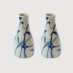 My Store 1 Blue Ink little vase (17 x 8 cm)