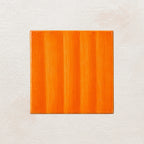 Burnt Orange Brushstroke • Gloss Tile
