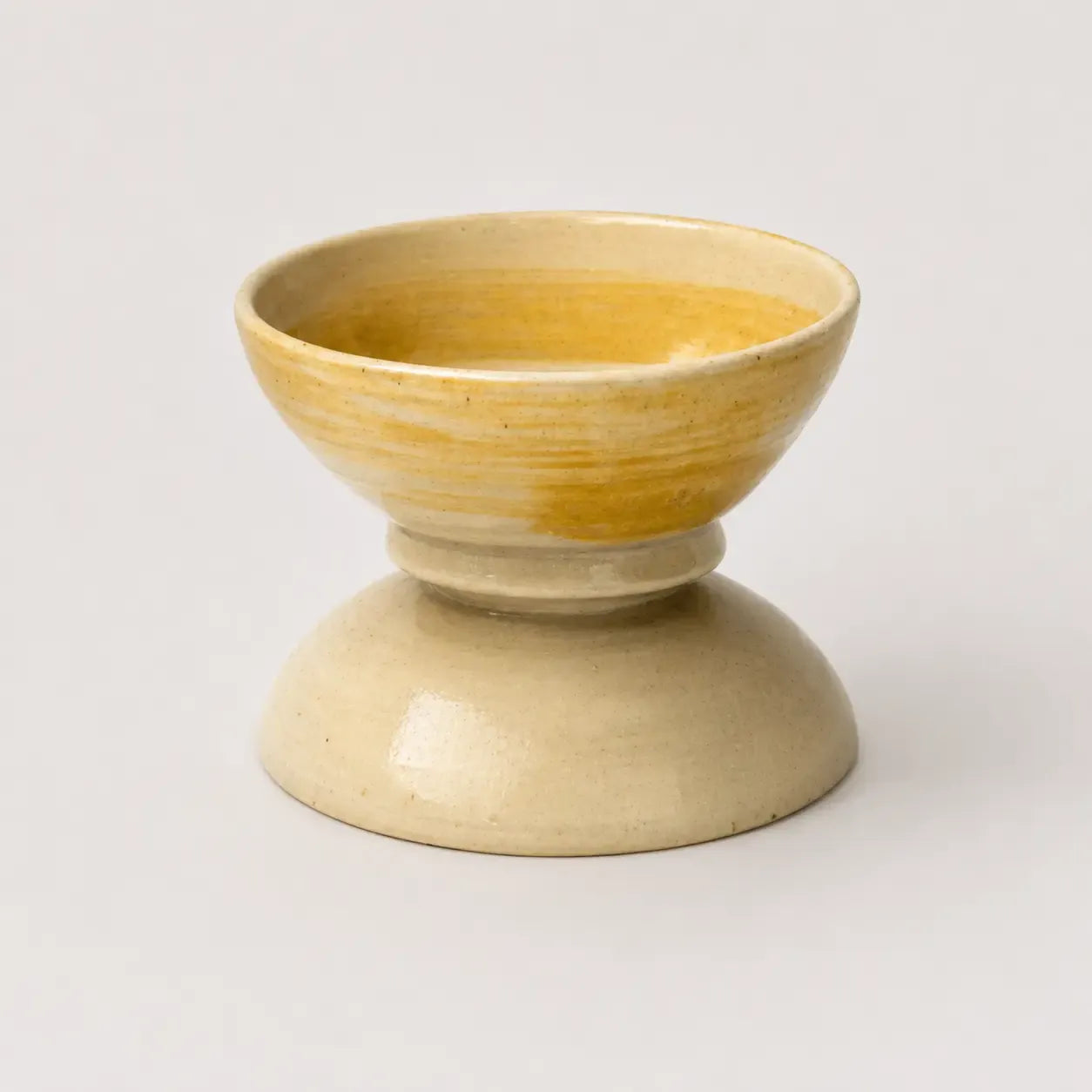 My Store Butter Yellow Brush Bowl (11 x 5 cm)