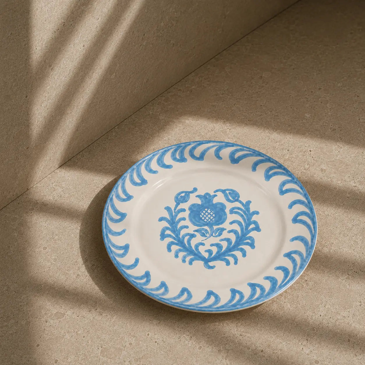 Cerulean Pomegranate • Plate