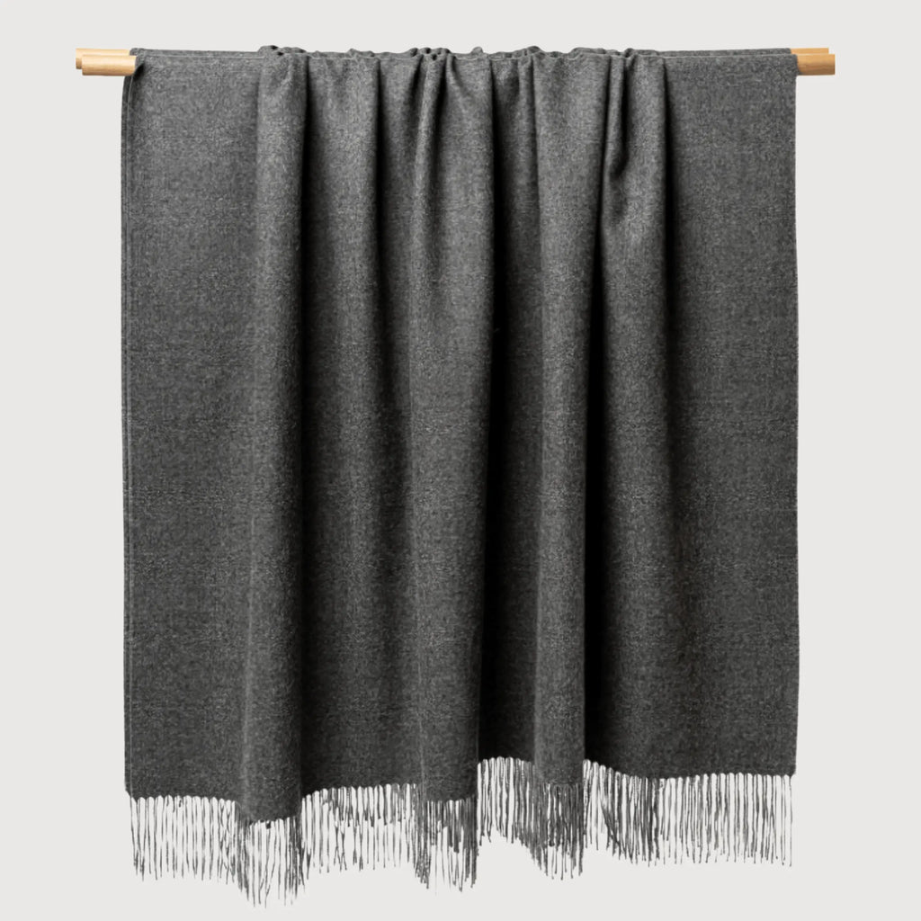 Solace Throw • Charcoal