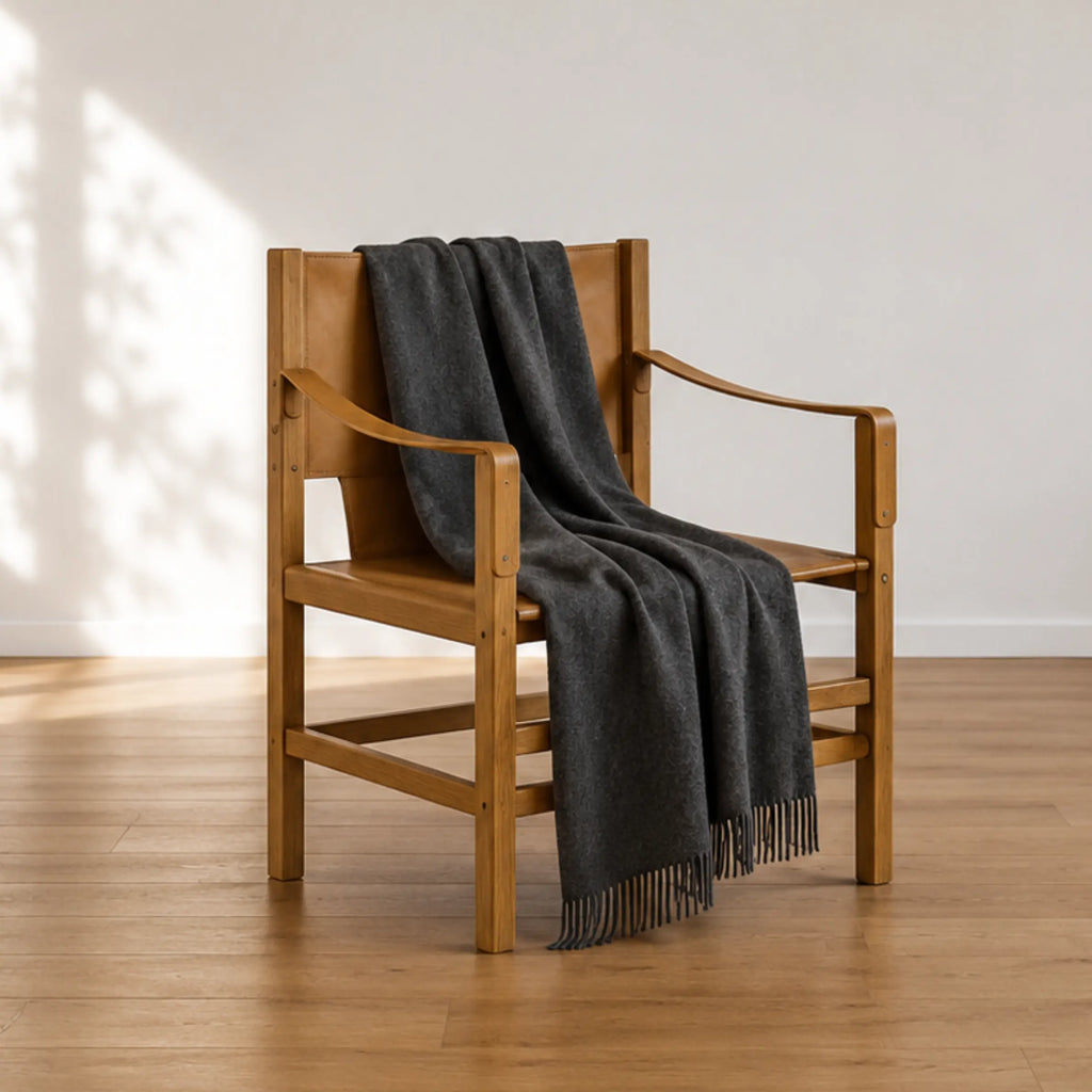 Solace Throw • Charcoal