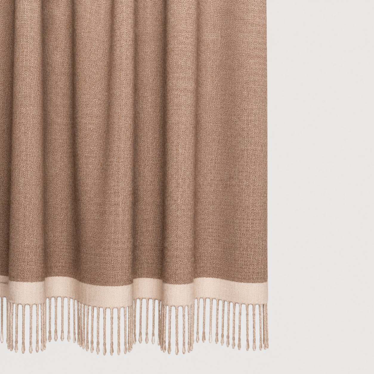 Matiz Ombré Throw • Chocolate & Sand