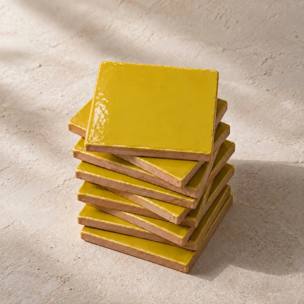 Citron Yellow • Gloss Tile