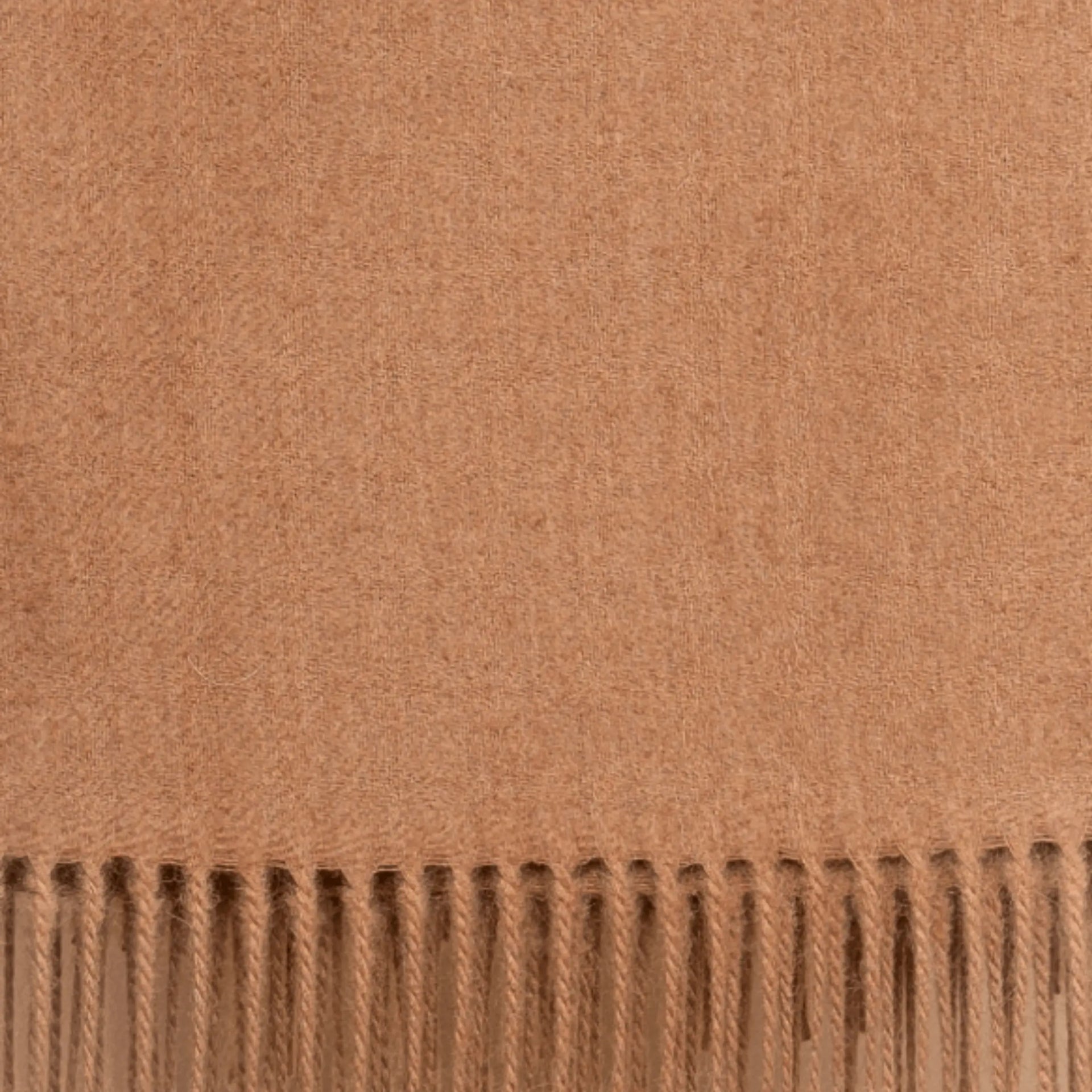 Classic Undyed Throw • Camel