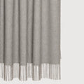 Classic Undyed Throw • Mid Grey