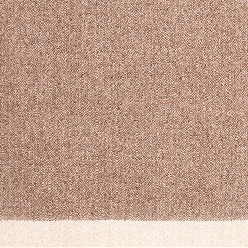 My Store Matiz Throw Chocolate Brown + Sand Ombré
