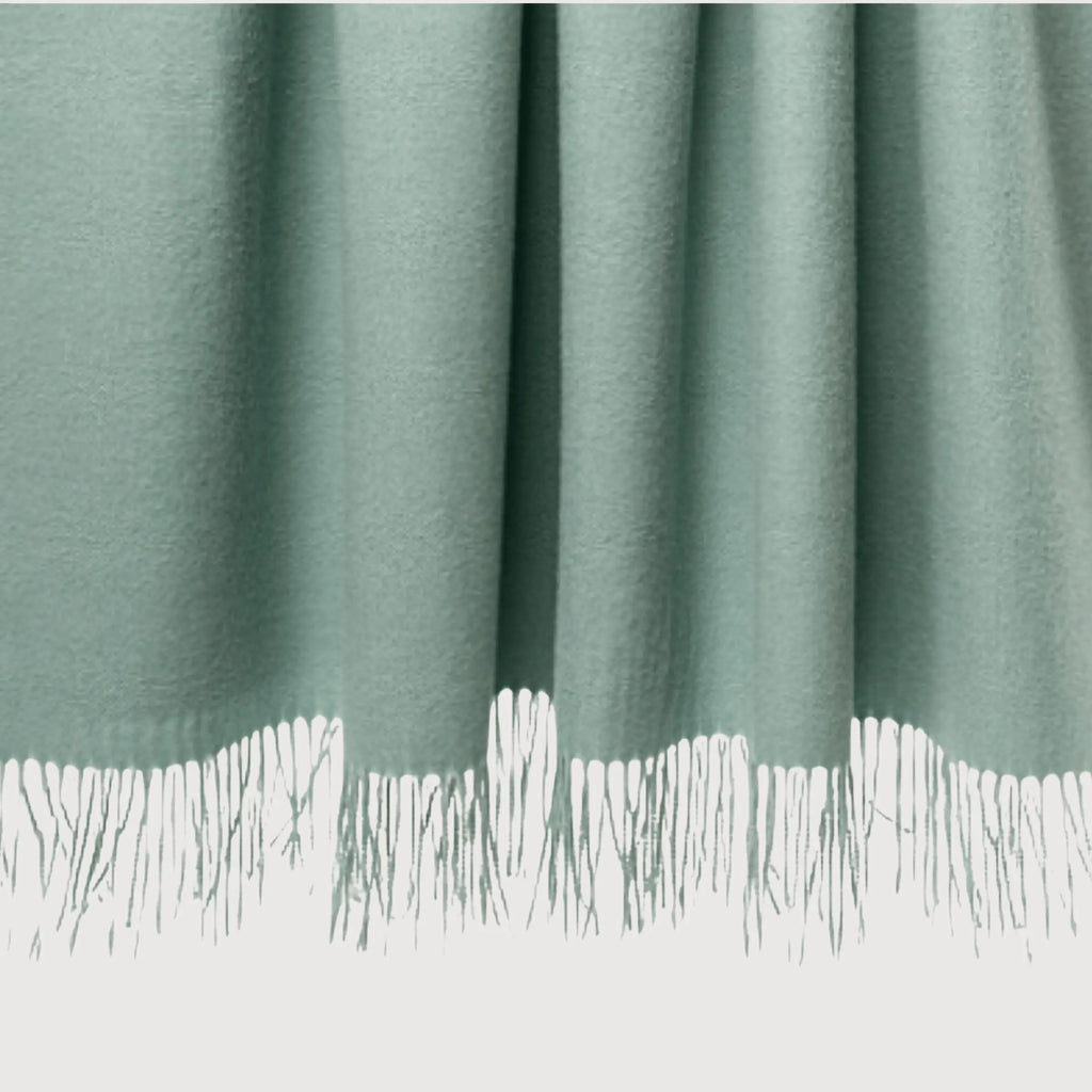 Solace Throw • Duck Egg