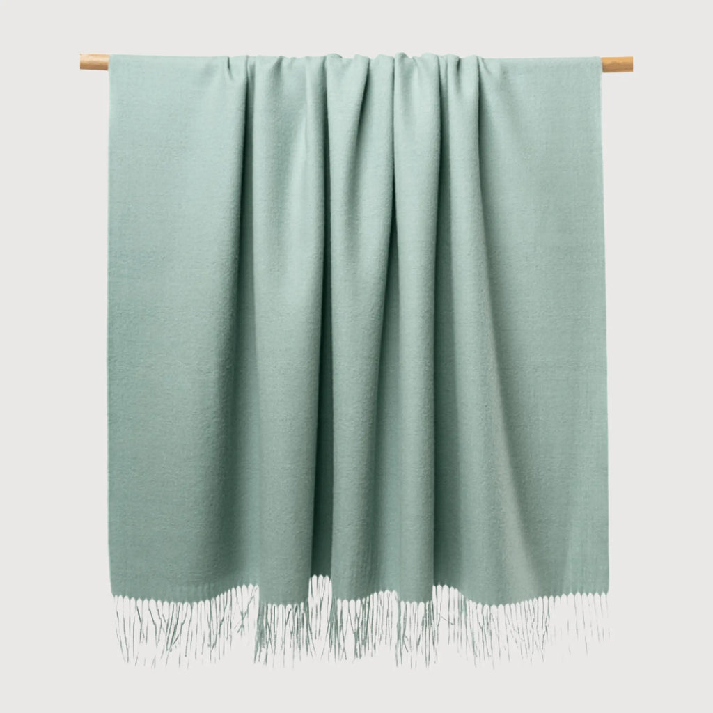 Solace Throw • Duck Egg